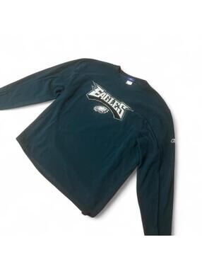 Y2K Reebok Philadelphia Eagles Green Crewneck Sweatshirt – Size Large